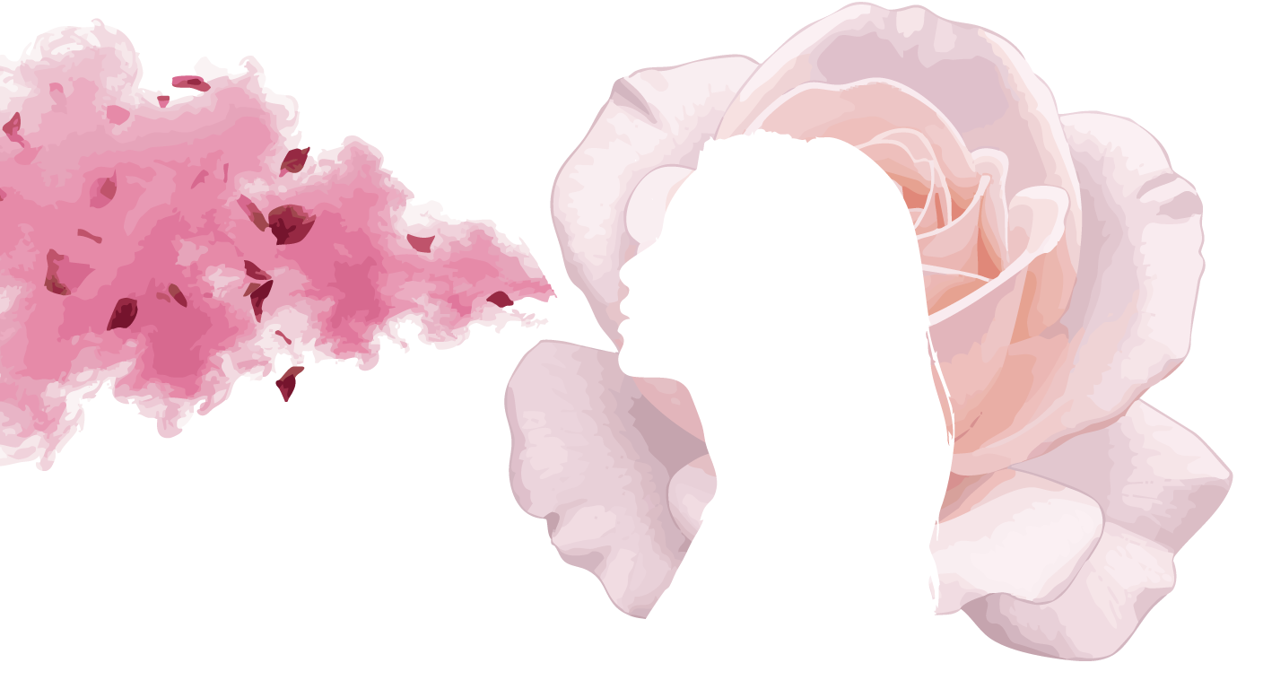 飲むバラの香り