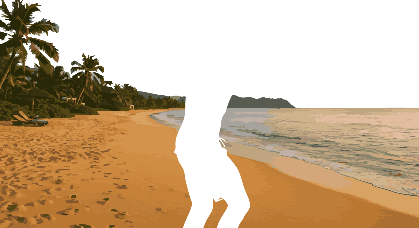 街映えサーフパンツ