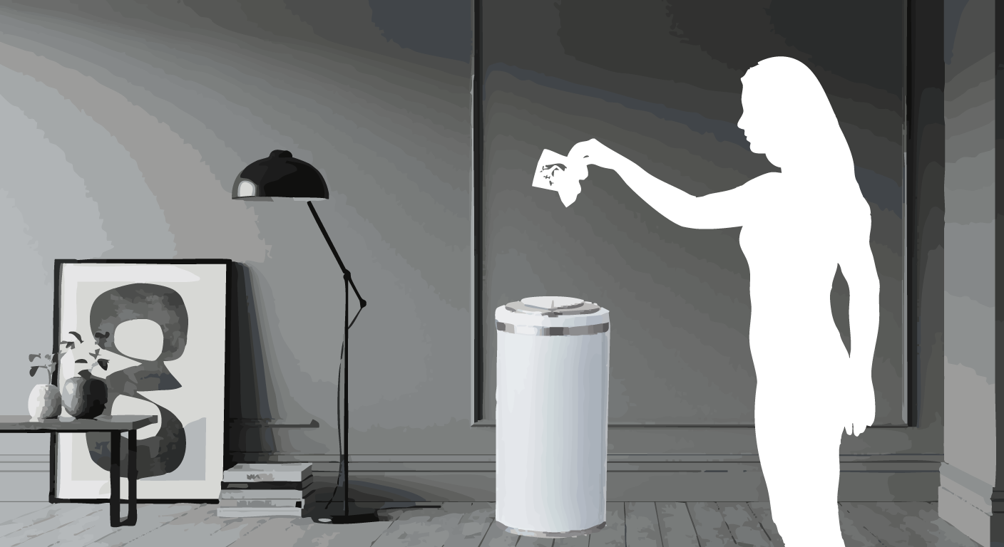 スタイリッシュなゴミ捨て