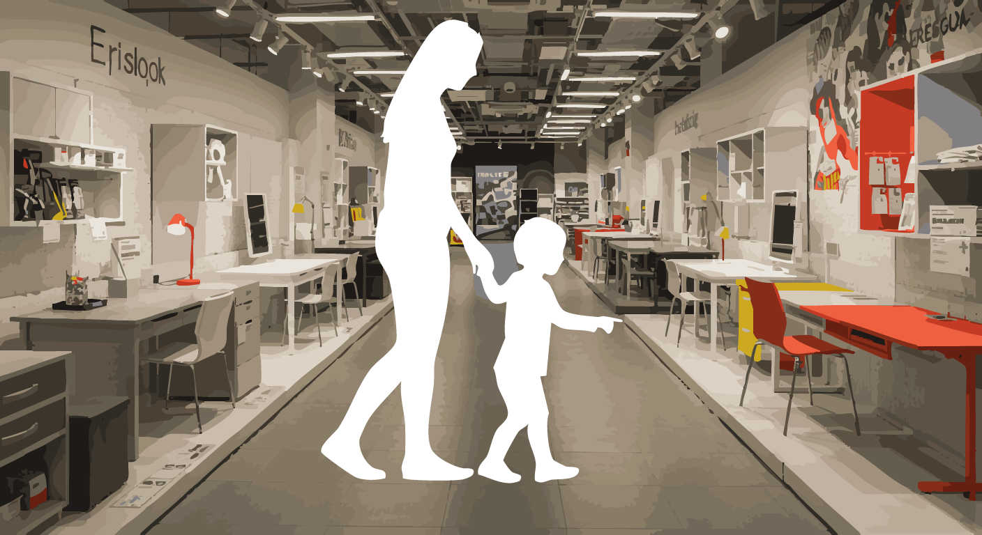 家族で使える電動デスク