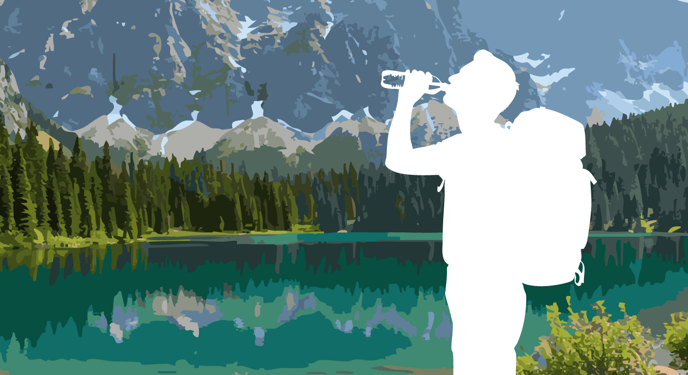 簡単操作！電動式浄水器