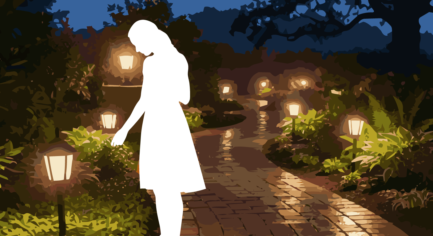 夜も安心な庭づくり